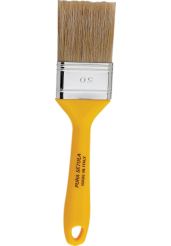 Πινέλα Ημίδιπλα με Λευκή Τρίχα (Σειρά 332) - Amiko Flat Brushes 